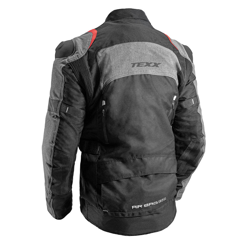 Jaqueta Masculina de proteção para motociclista-Texx Armor Airbag Edition