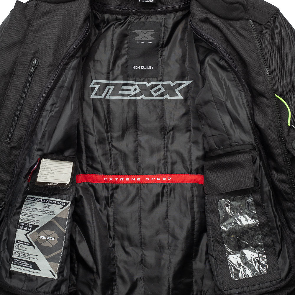 Jaqueta Masculina de proteção para motociclista- Texx New Strike V2